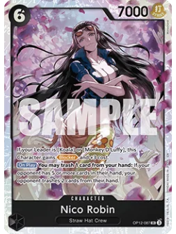 Nico Robin (OP12-087) (V.1) de Bandai en OP12 - Legacy of the Master | La Cueva Roja