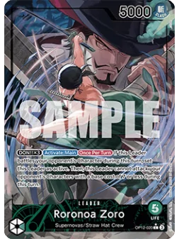 Roronoa Zoro (OP12-020) (V.2) de Bandai en OP12 - Legacy of the Master | La Cueva Roja