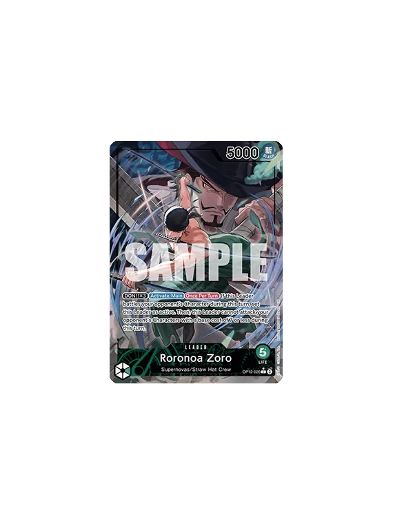 Roronoa Zoro (OP12-020) (V.2) de Bandai en OP12 - Legacy of the Master | La Cueva Roja