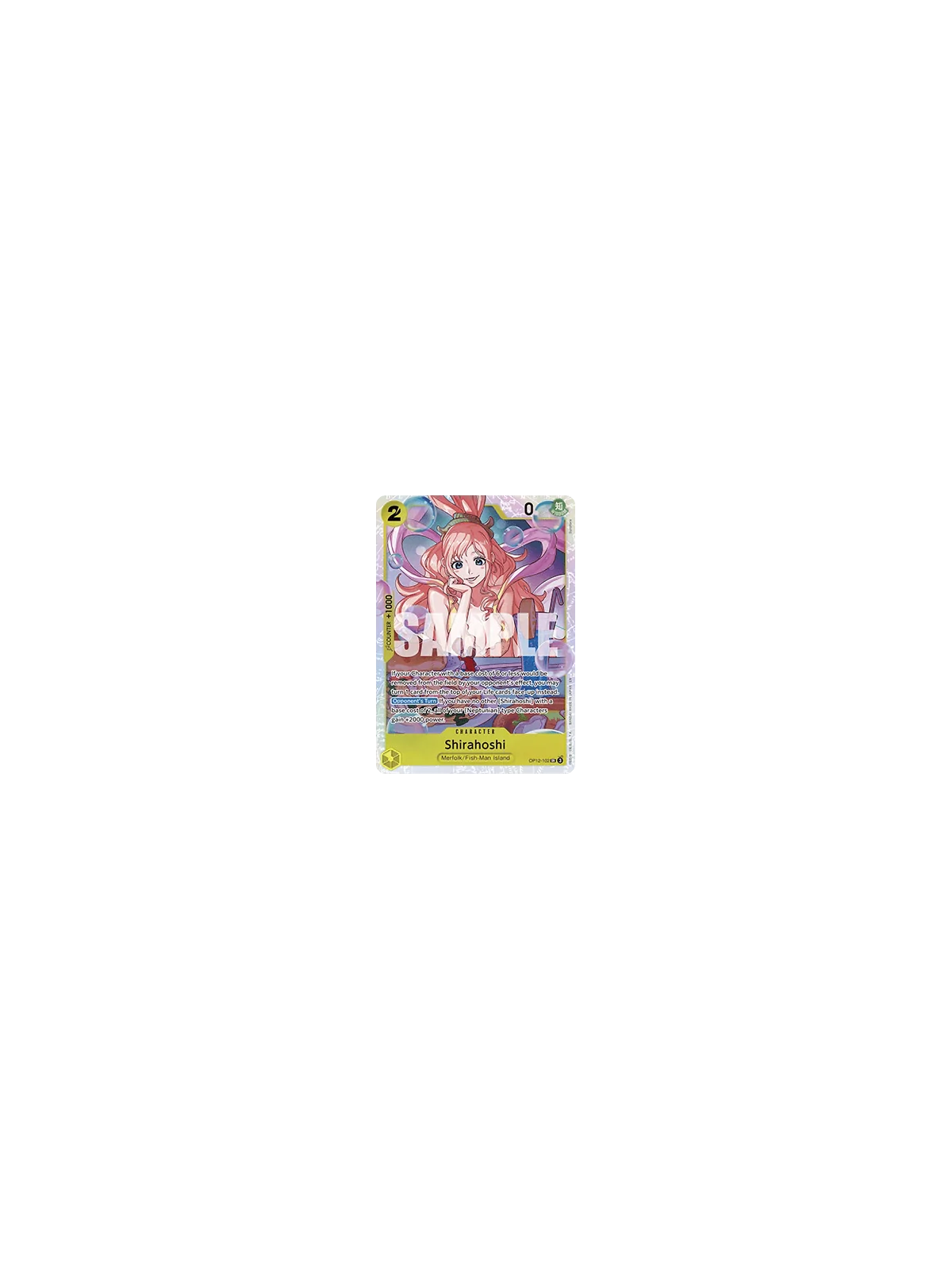 Shirahoshi (OP12-102) (V.1) de Bandai en OP12 - Legacy of the Master | La Cueva Roja