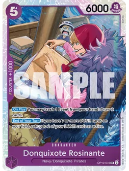 Donquixote Rosinante (OP10-072) (V.1) de Bandai en OP10 - Royal Blood | La Cueva Roja