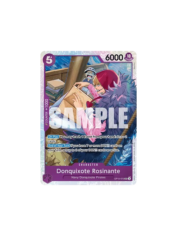 Donquixote Rosinante (OP10-072) (V.1) de Bandai en OP10 - Royal Blood | La Cueva Roja