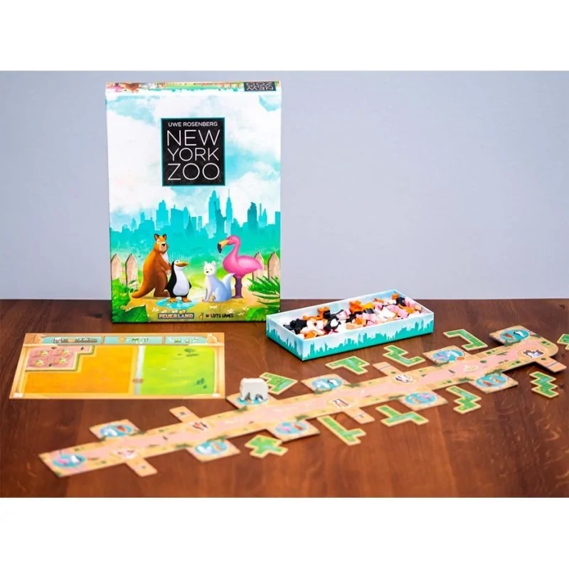 New York Zoo de Maldito Games en Juegos de Tablero | La Cueva Roja