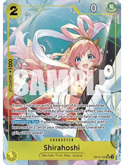 Shirahoshi (OP12-102) (V.2) de Bandai en OP12 - Legacy of the Master | La Cueva Roja