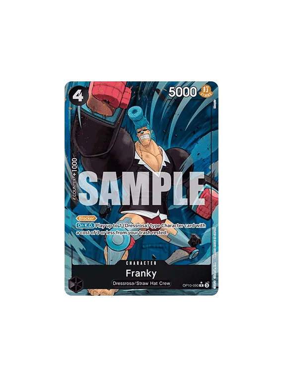 Franky (OP10-090) (V.2) de Bandai en OP10 - Royal Blood | La Cueva Roja