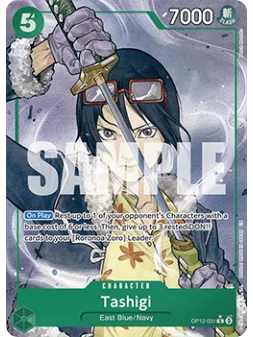 Tashigi (OP12-031) (V.2) de Bandai en OP12 - Legacy of the Master | La Cueva Roja