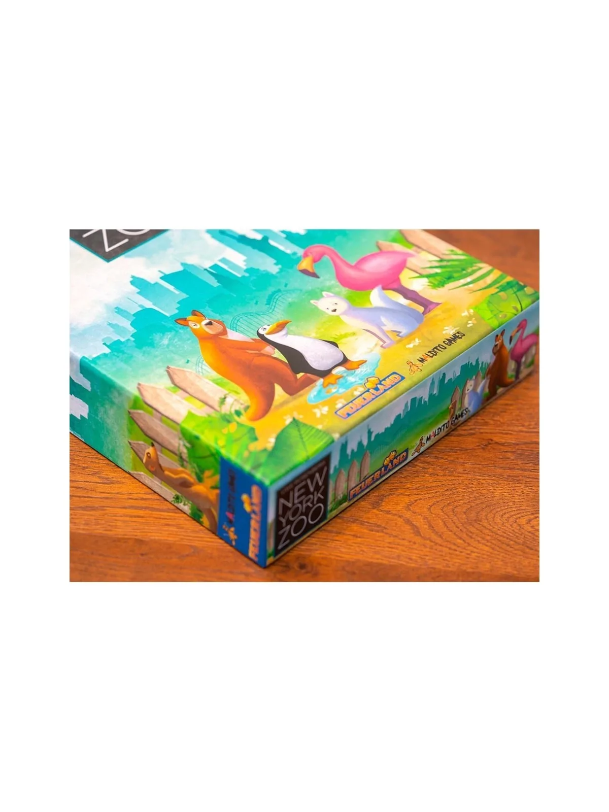 New York Zoo de Maldito Games en Juegos de Tablero | La Cueva Roja