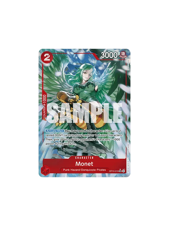 Monet (OP10-016) (V.2) de Bandai en OP10 - Royal Blood | La Cueva Roja