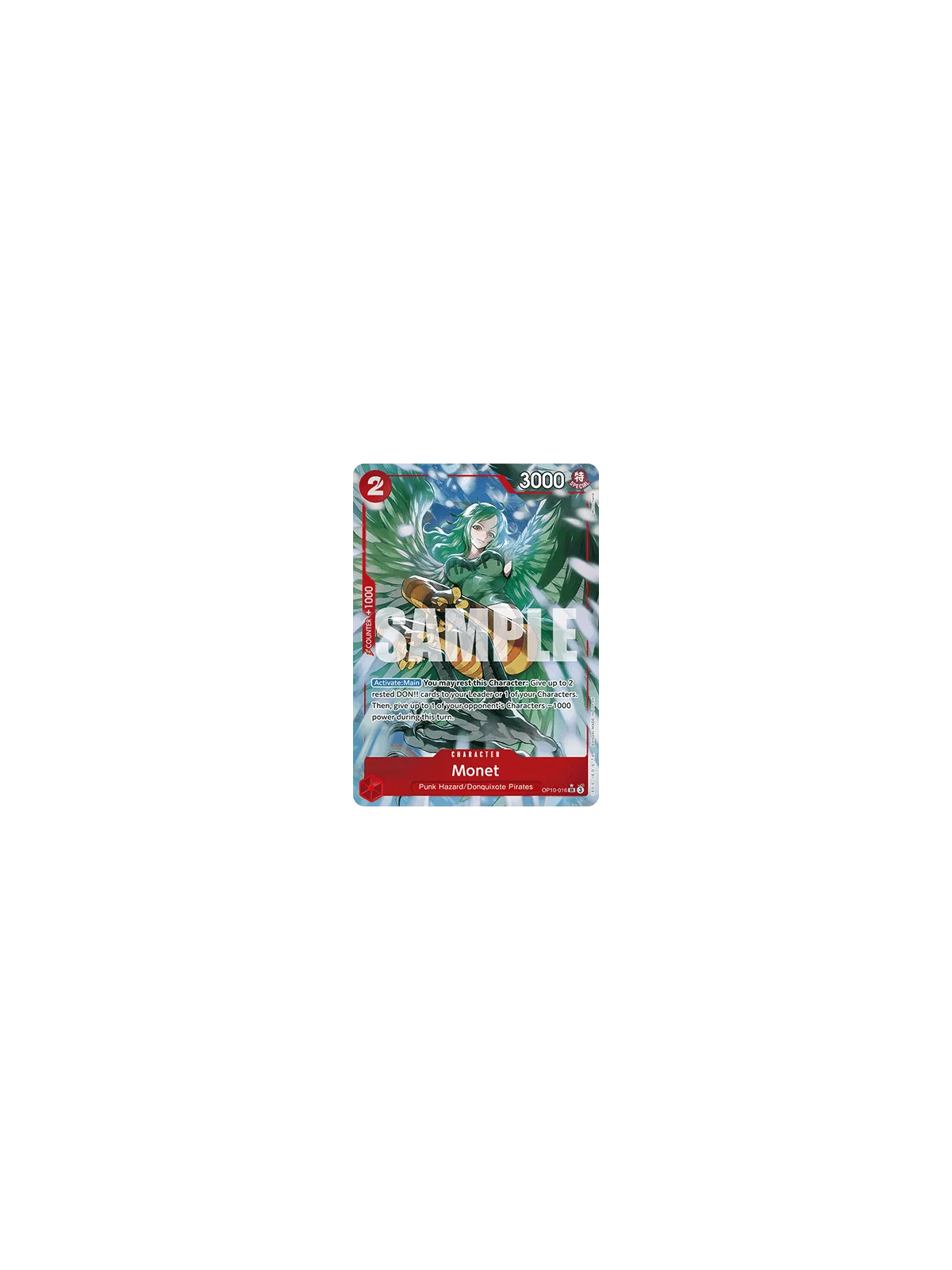 Monet (OP10-016) (V.2) de Bandai en OP10 - Royal Blood | La Cueva Roja