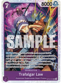 Trafalgar Law (OP12-073) (V.1) de Bandai en OP12 - Legacy of the Master | La Cueva Roja