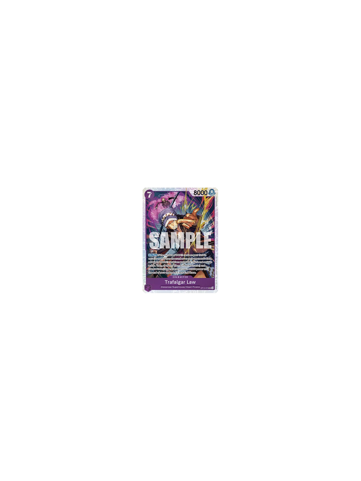 Trafalgar Law (OP12-073) (V.1) de Bandai en OP12 - Legacy of the Master | La Cueva Roja