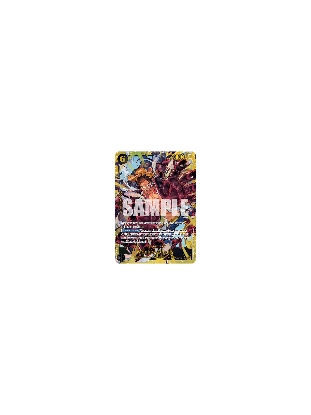 Monkey.D.Luffy (OP10-118) (V.1) de Bandai en OP10 - Royal Blood | La Cueva Roja