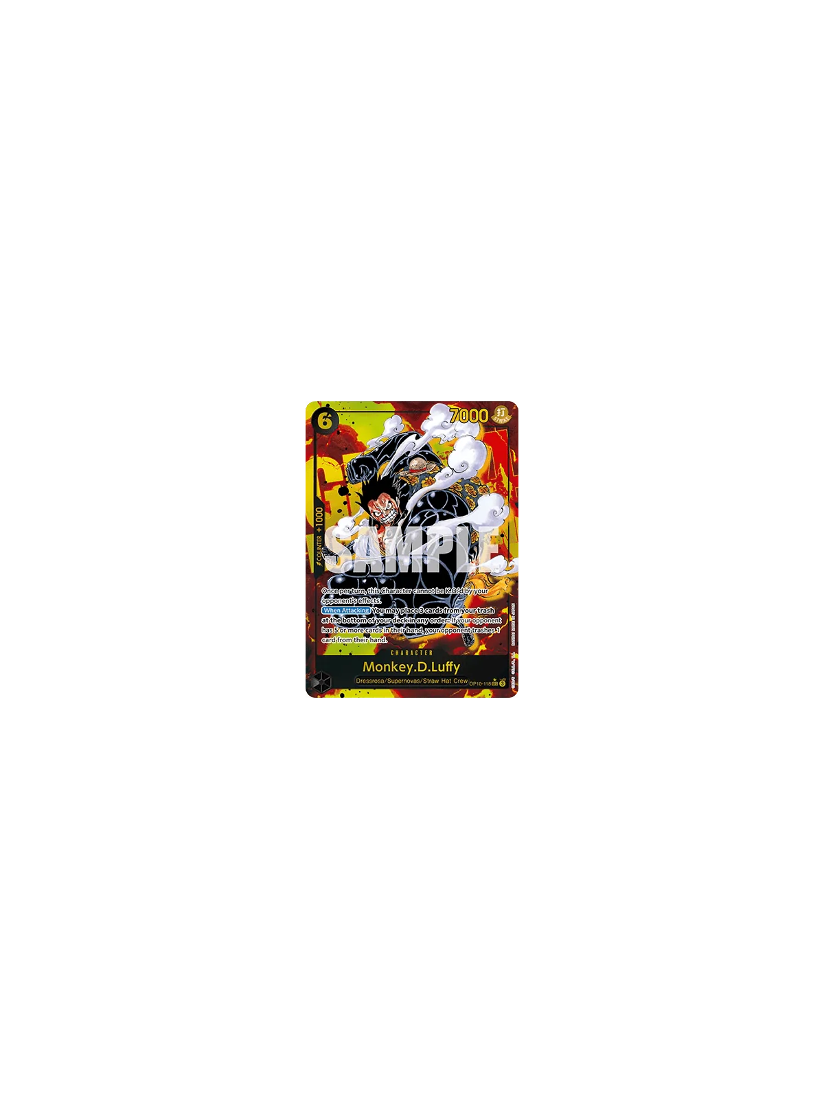 Monkey.D.Luffy (OP10-118) (V.2) de Bandai en OP10 - Royal Blood | La Cueva Roja