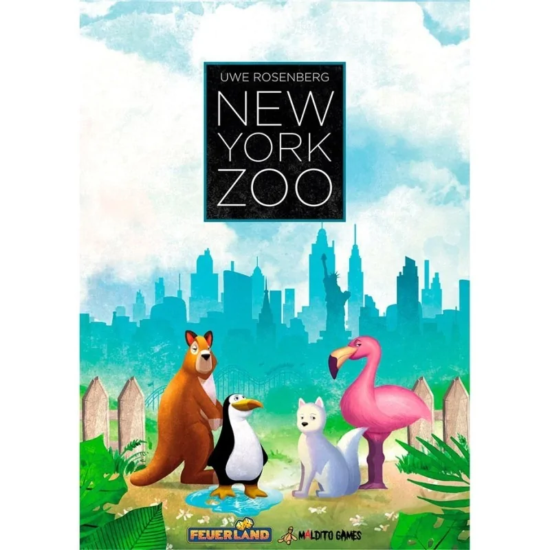 New York Zoo de Maldito Games en Juegos de Tablero | La Cueva Roja