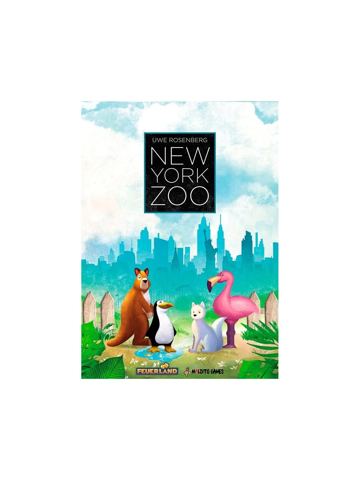 New York Zoo de Maldito Games en Juegos de Tablero | La Cueva Roja
