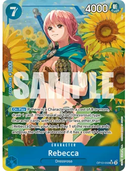 Rebecca (OP10-058) (V.2) de Bandai en OP10 - Royal Blood | La Cueva Roja
