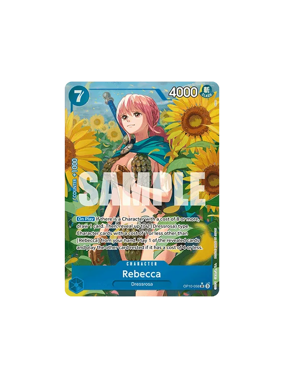 Rebecca (OP10-058) (V.2) de Bandai en OP10 - Royal Blood | La Cueva Roja