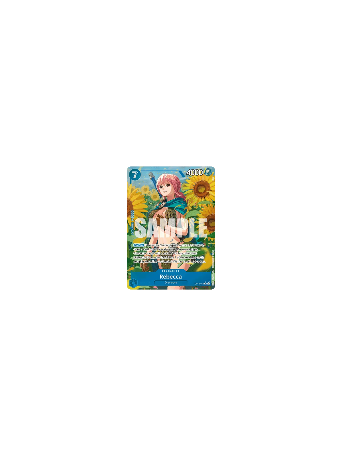Rebecca (OP10-058) (V.2) de Bandai en OP10 - Royal Blood | La Cueva Roja