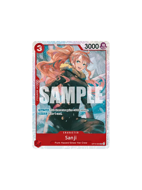 Sanji (OP10-005) (V.1) de Bandai en OP10 - Royal Blood | La Cueva Roja
