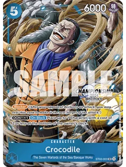 Crocodile (ST03-003) de Bandai en OP - Otro | La Cueva Roja