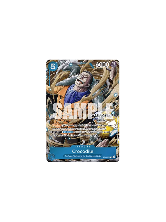 Crocodile (ST03-003) de Bandai en OP - Otro | La Cueva Roja