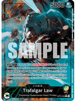 Trafalgar Law (OP10-022) (V.2) de Bandai en OP10 - Royal Blood | La Cueva Roja