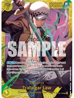Trafalgar Law (OP10-119) (V.1) de Bandai en OP10 - Royal Blood | La Cueva Roja