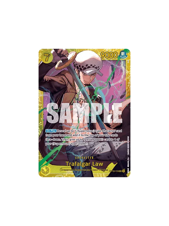 Trafalgar Law (OP10-119) (V.1) de Bandai en OP10 - Royal Blood | La Cueva Roja