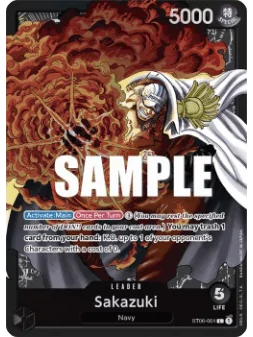 Sakazuki (ST06-001) de Bandai en OP - Otro | La Cueva Roja
