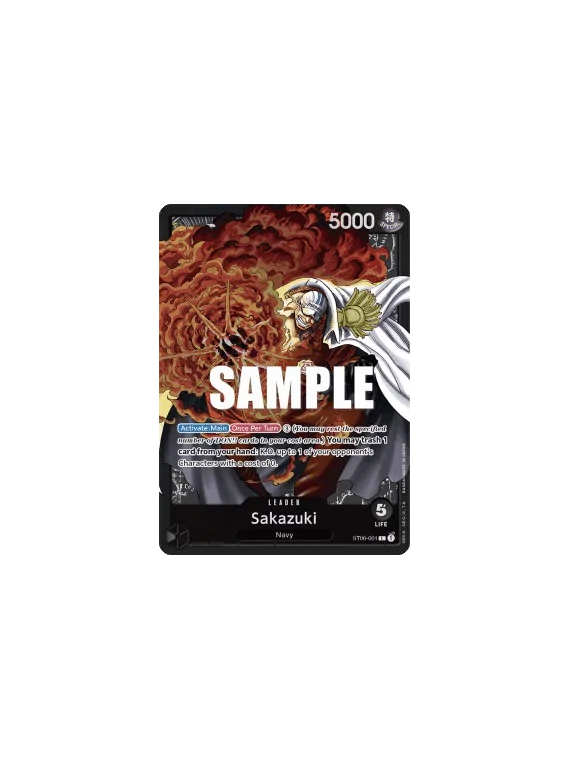 Sakazuki (ST06-001) de Bandai en OP - Otro | La Cueva Roja