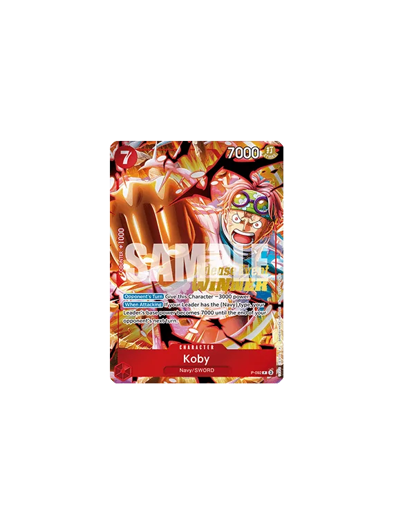 Koby (P-092) (V.1) de Bandai en OP - Otro | La Cueva Roja