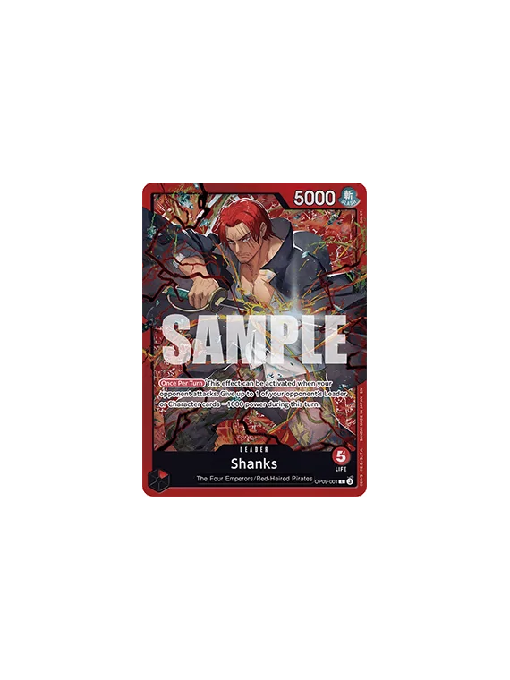 Shanks (OP09-001) de Bandai en OP - Otro | La Cueva Roja