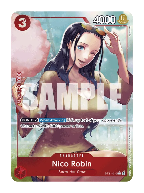 Nico Robin (ST21-010) (V.2) de Bandai en OP - Otro | La Cueva Roja