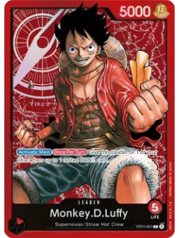 Monkey.D.Luffy (ST01-001) (V.1) de Bandai en OP - Otro | La Cueva Roja