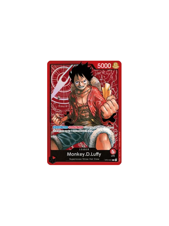 Monkey.D.Luffy (ST01-001) (V.1) de Bandai en OP - Otro | La Cueva Roja