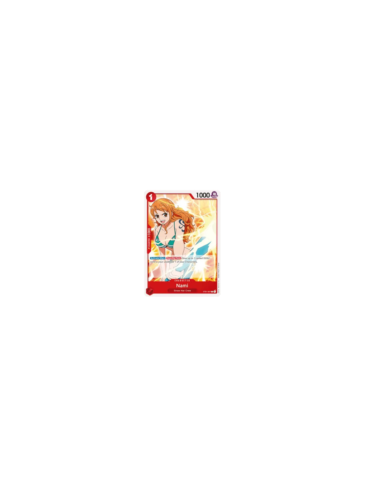 Nami (ST01-007) (V.1) de Bandai en OP - Otro | La Cueva Roja
