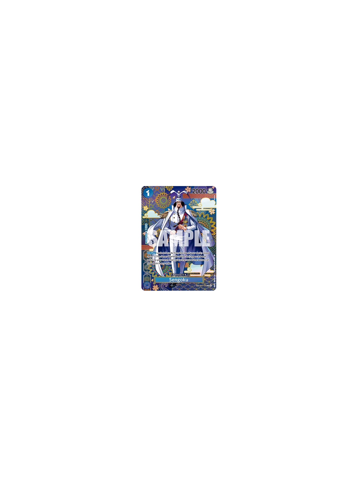 Sengoku (OP07-046) de Bandai en OP-14 - The Azure Sea's Seven | La Cueva Roja