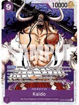Kaido (ST04-003) (V.1) de Bandai en PRB01 - The Best - Premium Booster | La Cueva Roja