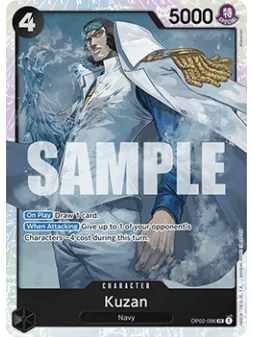 Kuzan (OP02-096) (V.1) de Bandai en PRB01 - The Best - Premium Booster | La Cueva Roja