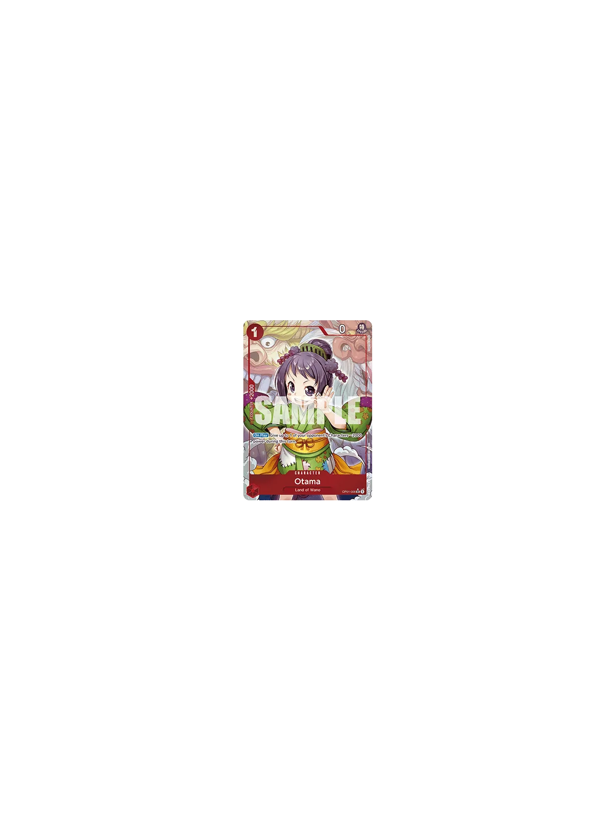 Otama (OP01-006) (V.3) de Bandai en PRB01 - The Best - Premium Booster | La Cueva Roja