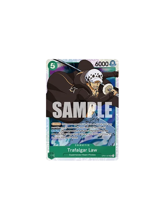 Trafalgar Law (OP01-047) (V.1) de Bandai en PRB01 - The Best - Premium Booster | La Cueva Roja