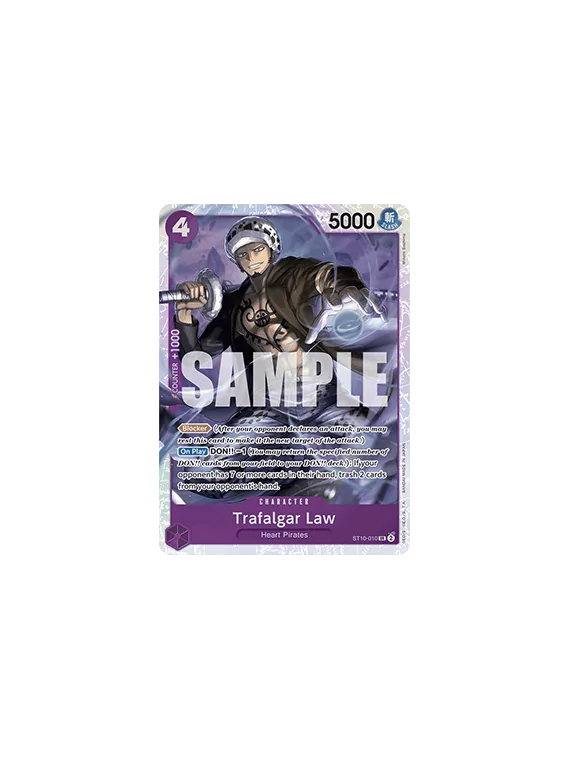 Trafalgar Law (ST10-010) (V.1) de Bandai en PRB01 - The Best - Premium Booster | La Cueva Roja