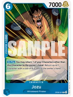 Jozu (OP08-047) de Bandai en OP08 - Two Legends | La Cueva Roja