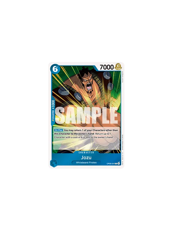Jozu (OP08-047) de Bandai en OP08 - Two Legends | La Cueva Roja