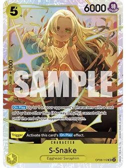 S-Snake (OP08-112) (V.1) de Bandai en OP08 - Two Legends | La Cueva Roja