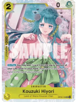 Kouzuki Hiyori (OP06-106) (V.1) de Bandai en OP-06 - Wings of the Captain | La Cueva Roja