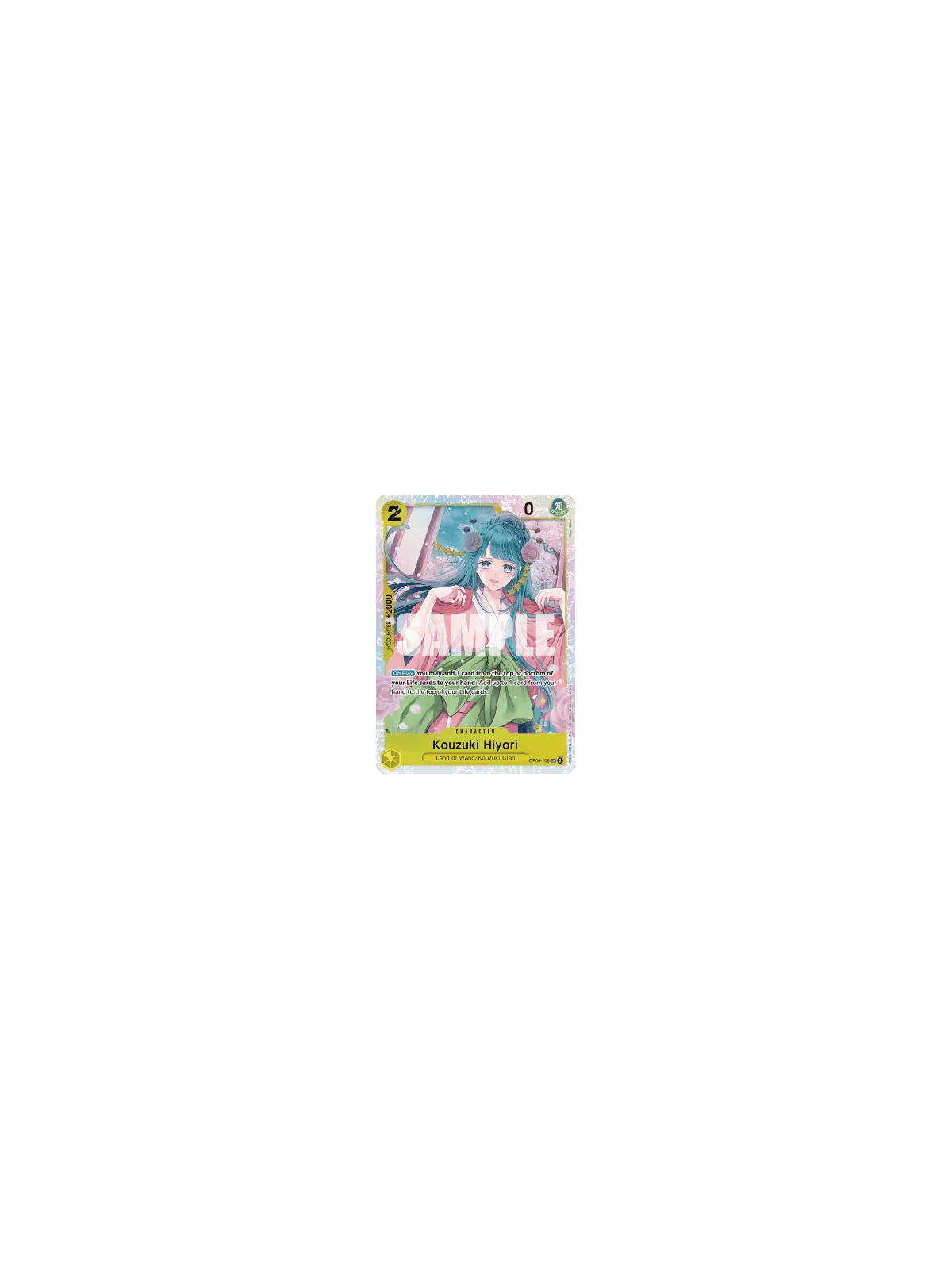 Kouzuki Hiyori (OP06-106) (V.1) de Bandai en OP-06 - Wings of the Captain | La Cueva Roja