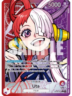 Uta (OP06-001) (V.2) de Bandai en OP-06 - Wings of the Captain | La Cueva Roja