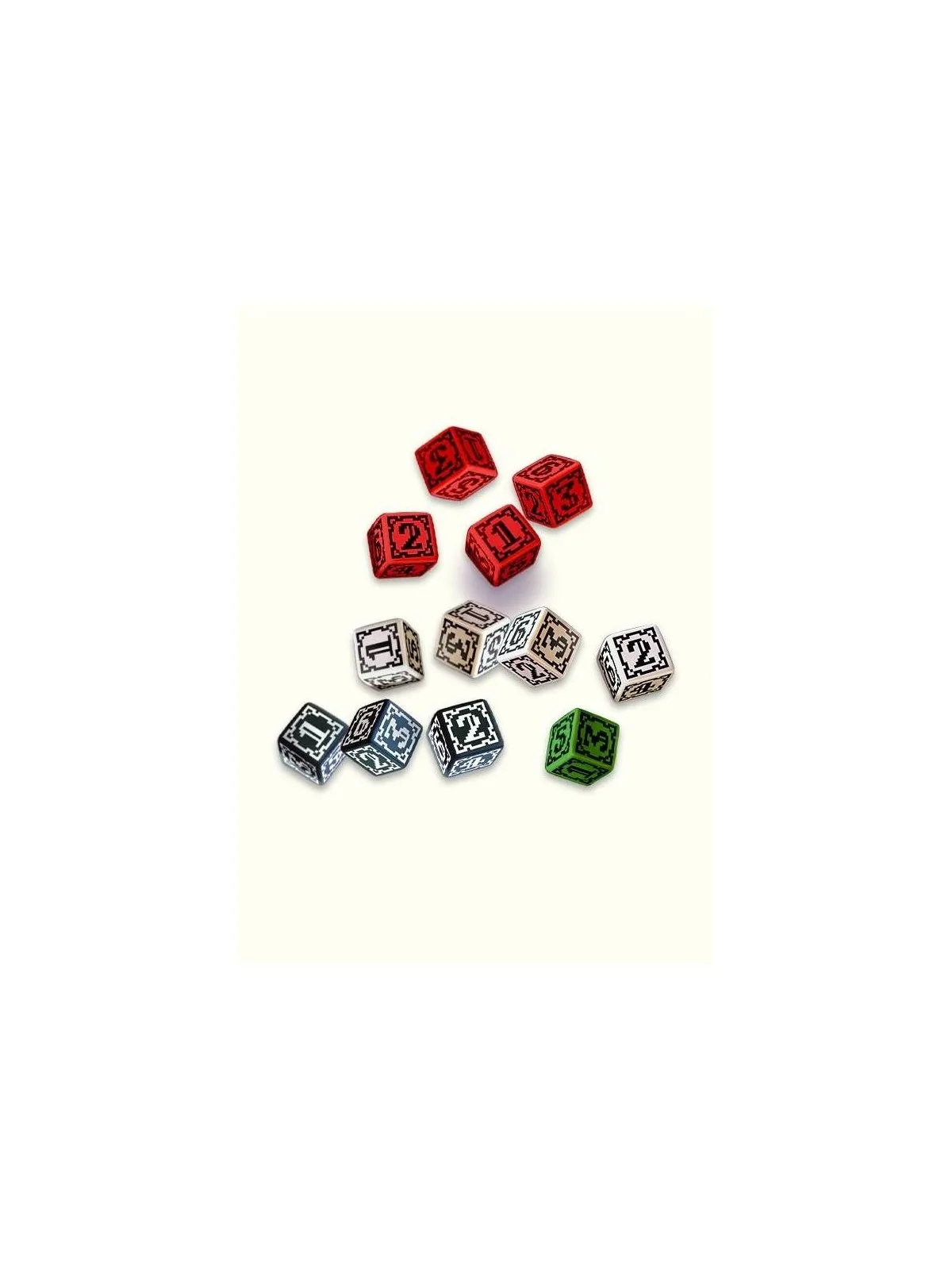 Dados Personalizados: Mazmorra en 1 Carta de Maldito Games en Dados | La Cueva Roja