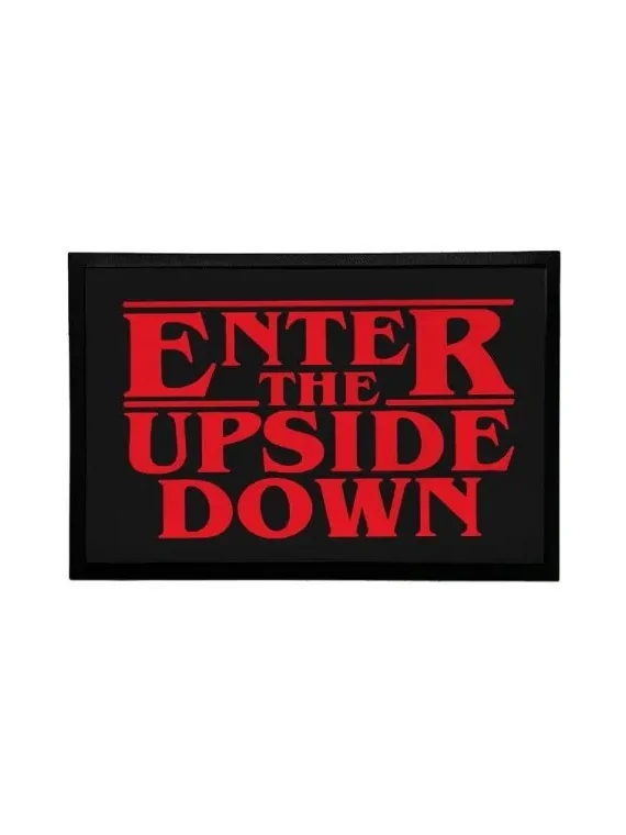 Felpudo Stranger Things Enter The Upside Down de Grupo Erik en Decoración | La Cueva Roja